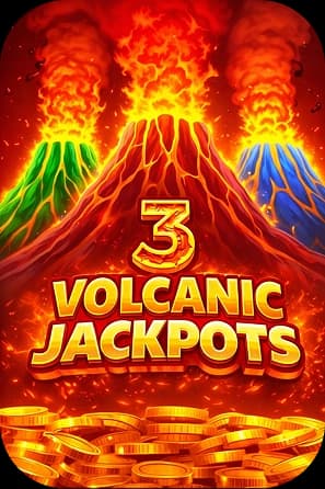 Game 3 VOLCANIC JACKPOTS